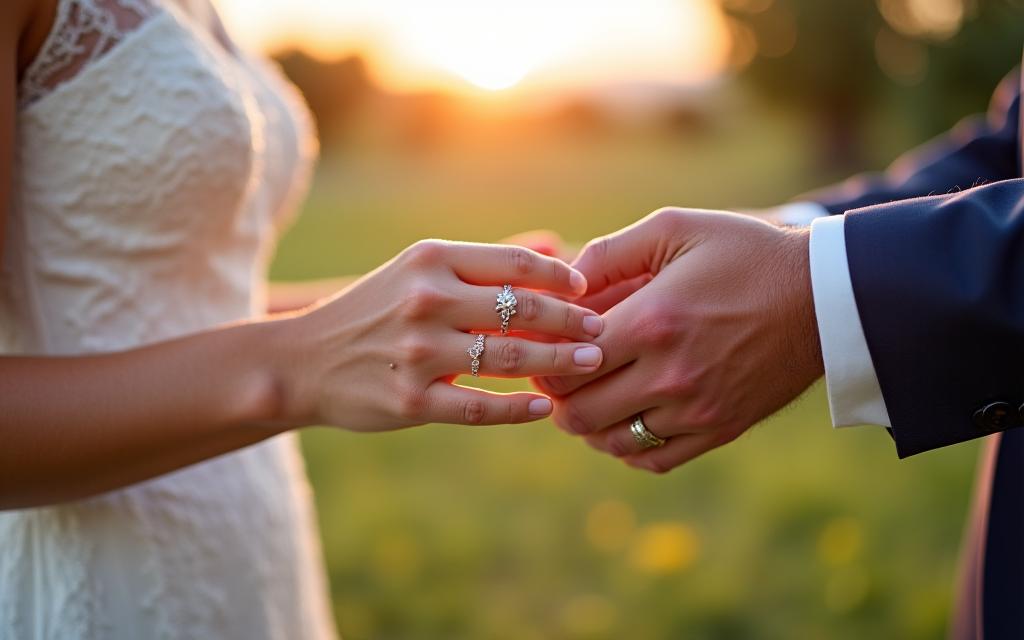 Dettaglio di un matrimonio con reportage fotografico in Toscana